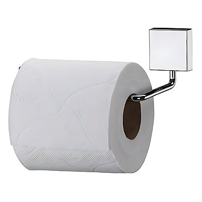 Porta Papel Higiênico Papeleira Banheiro Aço Inox Quadrado