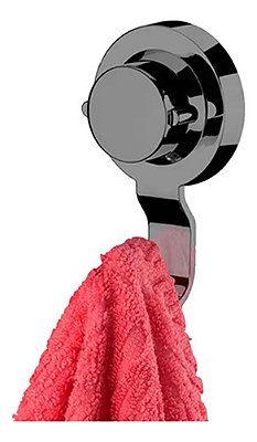 Gancho Cabide Multiuso Porta Toalha Com Ventosa Onix 4054ox