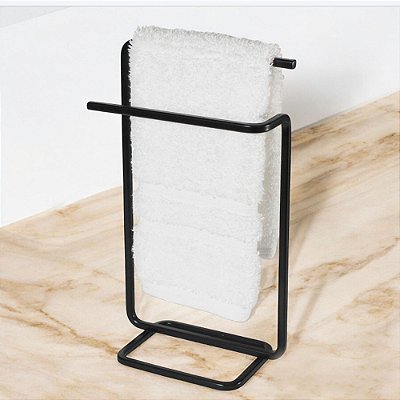 Suporte Porta Toalha De Bancada P/ Lavabo Toalheiro