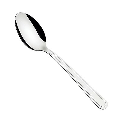 Kit 24 Colher Para Sobremesa 15cm Búzios Inox Tramontina