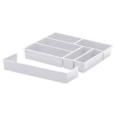 Organizador Gaveta Divisor Porta Utensílio Talheres Com Extensor
