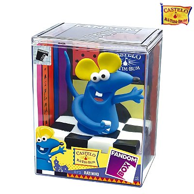 Fandom Box Boneco Ratinho Colecionável Castelo Rá Tim Bum