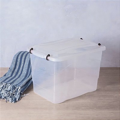 Caixa Organizadora Plástica Pratic Box 50l Paramount 177