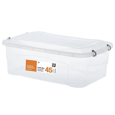 Caixa Organizadora Plástica Pratic Box 45l Paramount 426