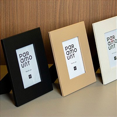 Porta Retrato Decorativo Luxo Paramount Mdf Texturizado10x15