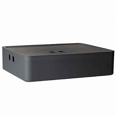 Caixa Organizadora 19 Litros Com Tampa Multiuso