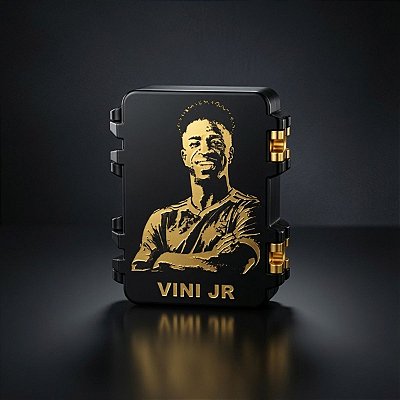 Case Porta Figurinhas Vini Jr Copa 2026 Até 500 Figurinhas