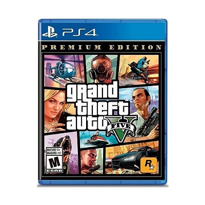 Jogo Grand Theft Auto V Seminovo PS4