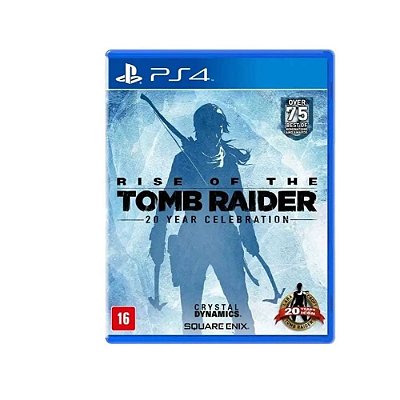 Jogo Rise of The Tomb Raider 20 Year Celebration Seminovo PS4