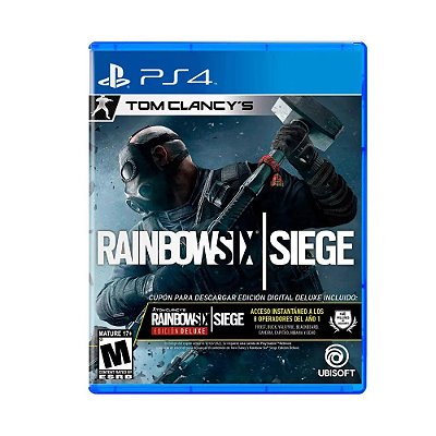 Jogo Tom Clancy's Rainbow Six Siege Seminovo PS4