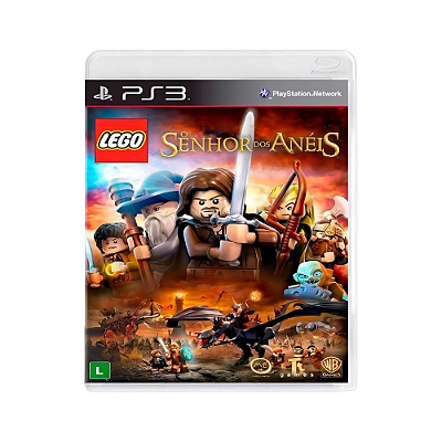 Jogo Lego O Senhor dos Anéis Seminovo PS3