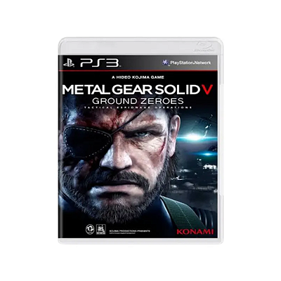 Jogo Metal Gear Solid V Ground Zeroes Seminovo PS3
