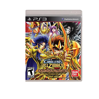 Jogo Os Cavaleiros do Zodíaco: Bravos Soldados Espanhol Seminovo PS3