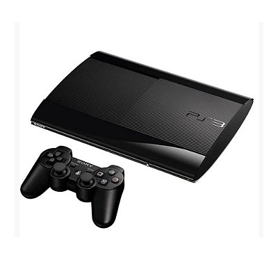 Console Playstation 3 Super Slim 250GB com controle
