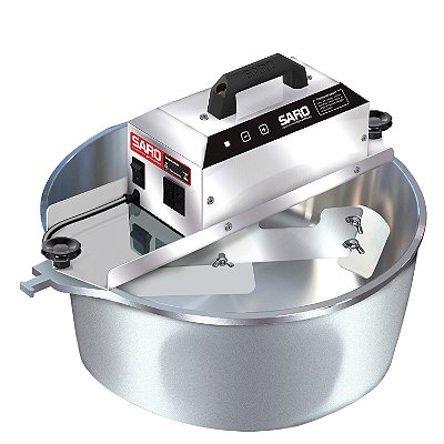 Misturador Elétrico 21 Litros 50/60 Hz Bivolt 127/220 V - Alumínio - PA21R SARO