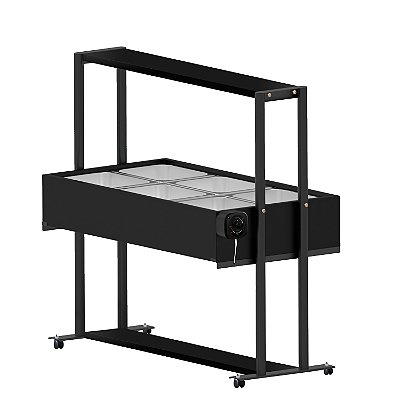 Buffet Térmico Aquecido 6 Cubas com Tampa 127/220 V