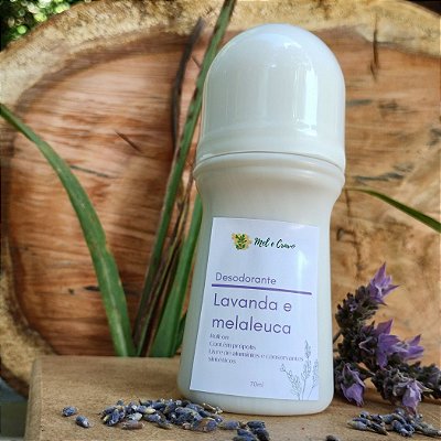 Desodorante Natural Roll-on Lavanda e Melaleuca