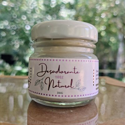 Desodorante Natural em creme Lavanda