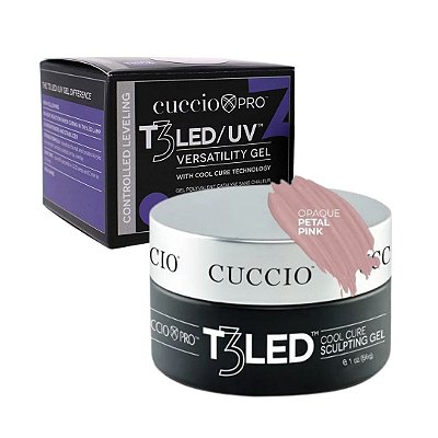 Gel T3 CONTROL Led OPAQUE Petal Pink CUCCIO  28g