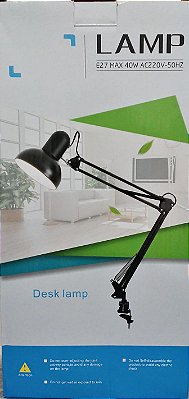 Luminária Articulada DESK LAMP s/ base