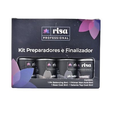 Kit Preparadores e Finalizadores MINI RISA 8ml