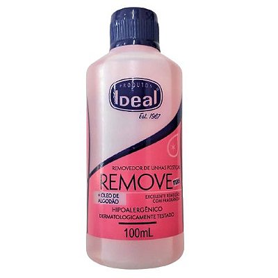 Removedor De Unhas Postiças Remove Mais IDEAL 100ml