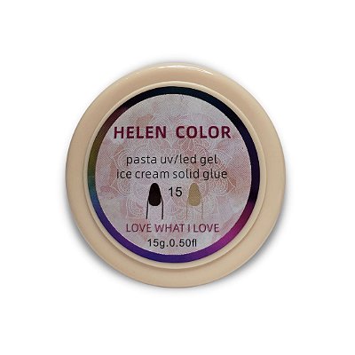 Esmalte Cremoso 2 Cores HELEN COLOR 15g