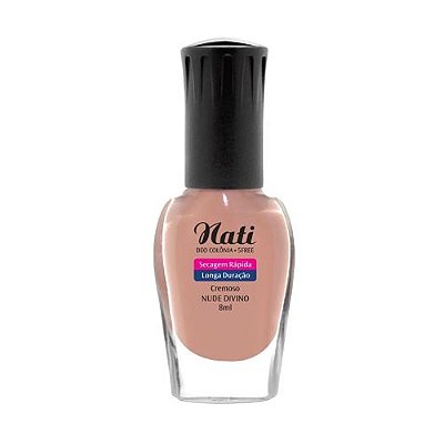 Esmalte Cremoso Nude Divino Nati 8ml