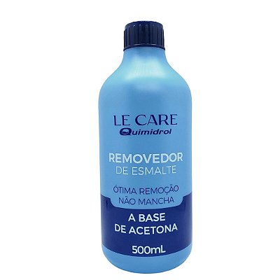 Removedor de Esmalte c/ Acetona 500ML QUIMIDROL