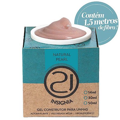 Gel Ecoline Insignia Natural Pearl 34g NAILS 21
