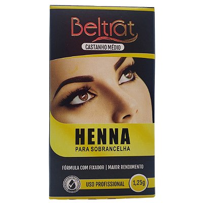 Henna Beltrat Castanho Claro 1,25g