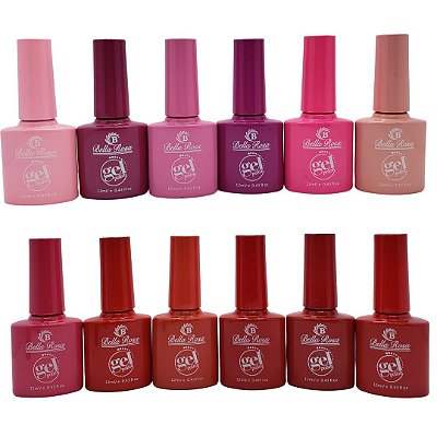 Esmalte Gel Bella Rosa 12ml