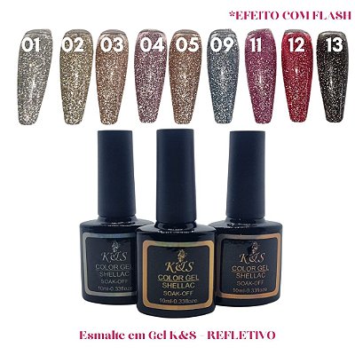 Esmalte Gel K&S Refletivo 10ml