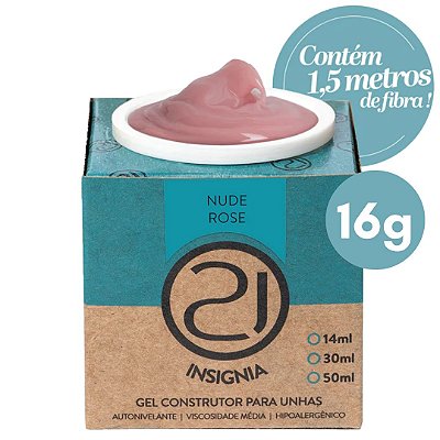 Gel Ecoline Insignia Nude Rose 16g NAILS 21