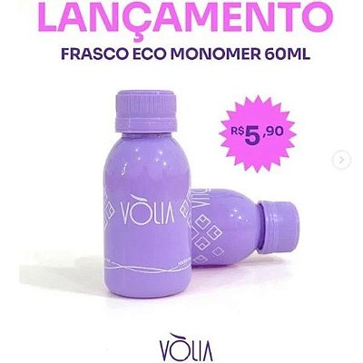 Frasco Eco Monomer Lilás 60 ml