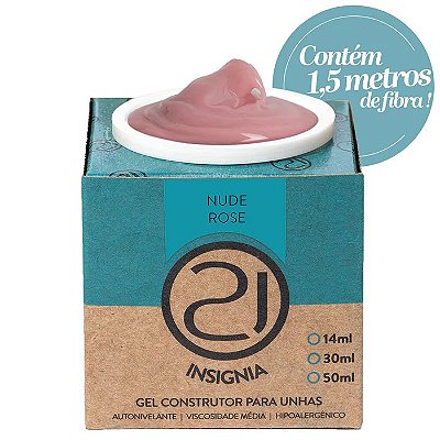Gel Ecoline Insignia Nude Rose 56g NAILS 21