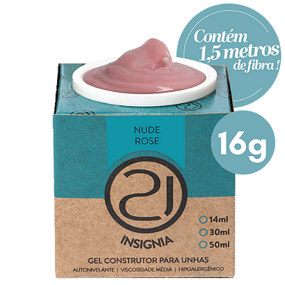 Gel Ecoline Insignia Nude Rose 16g NAILS 21