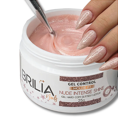 Gel Control NUDE INTENSE SHINE 25g BRILIA NAILS