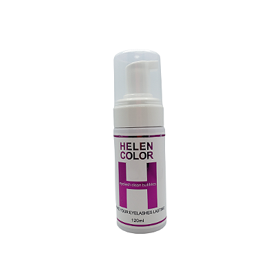 Espuma de Limpeza para Cílios HELEN COLOR 120ml