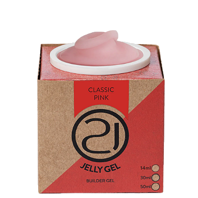 Gel Ecoline Jelly Gel Classic Pink 30ml NAILS 21
