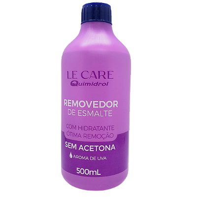 Removedor de Esmalte s/ Acetona 500ML QUIMIDROL
