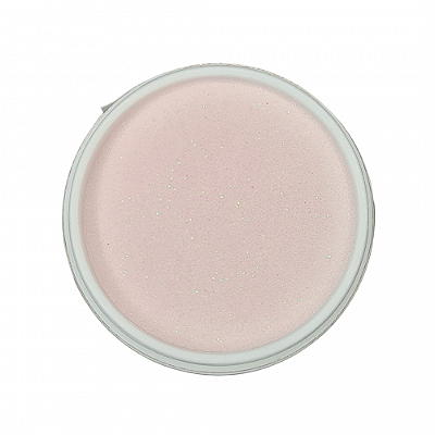 Pó Acrílico ROSE MÉDIO C/ GLITTER FURTA COR Majestic 40g