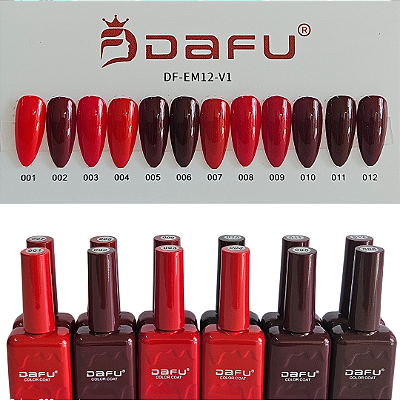 Esmalte em Gel DAFU 10ML VERMELHO