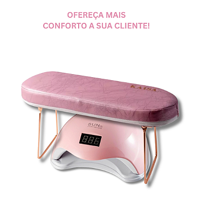 Apoio de mão KAISA c/ base de ferro