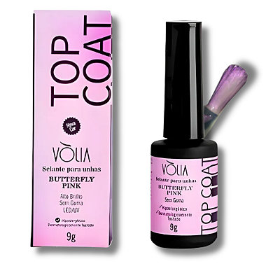 Top Coat BUTTERFLY PINK VOLIA 9g