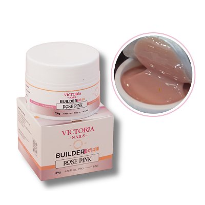 Builder Gel Rose Pink Victoria Nails 24 mL