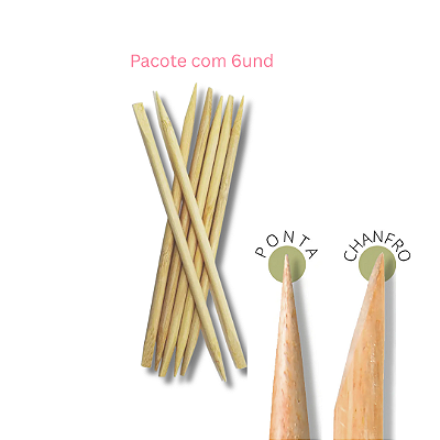 Palito Bambu Chanfrado 06 und PLIN