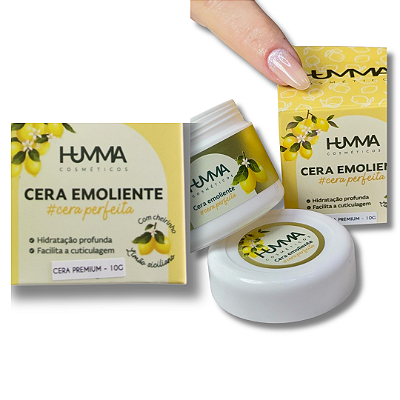 Cera de Cutícula Limão Siciliano 15g HUMMA