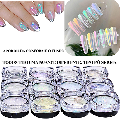 Pó Flake Efeito Sereia