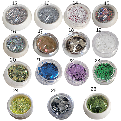 Glitter Luxo G Variados Und
